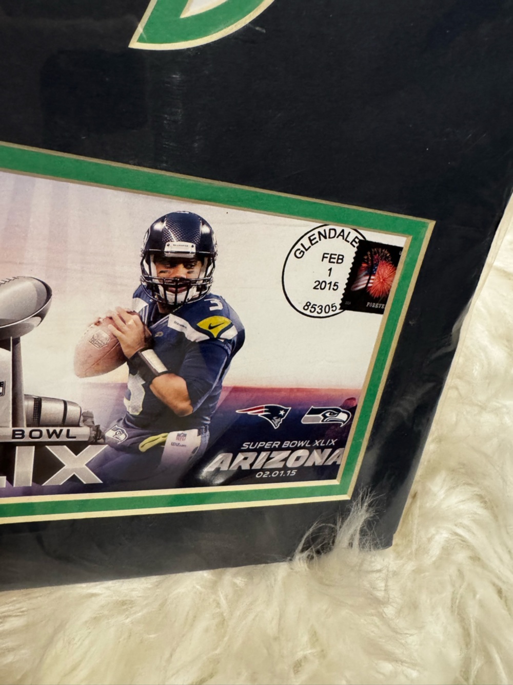 Seattle Seahawks Super Bowl XLVIII & XLIX Collector Display Plaque Decor - Picture 5 of 10